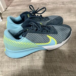 Nike Blue and Yellow Athletic Shoes